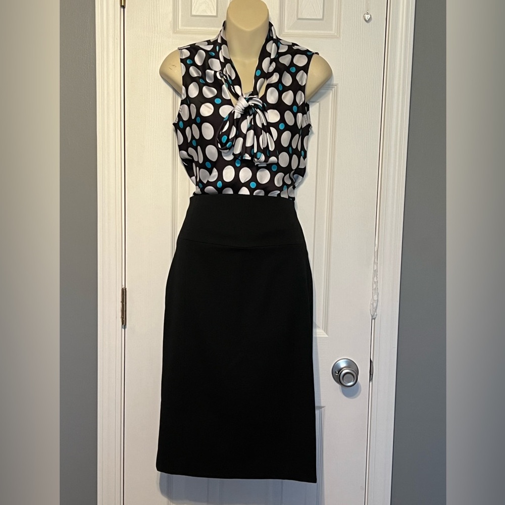 Express black pencil skirt
